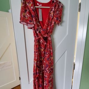 Parker Red Scilla dress